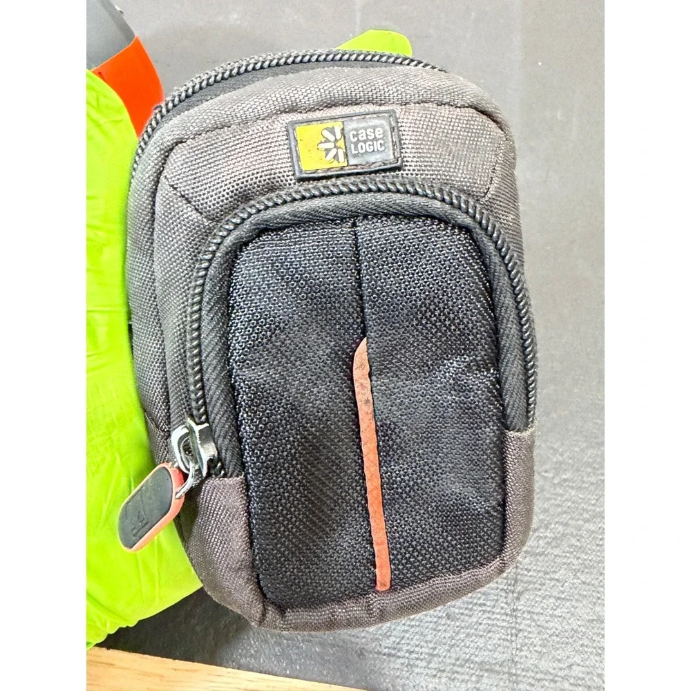 Case Logic Lowepro Camera Pouch Bundle‎ Unisex Small Black Blue Tech Bags 2pk